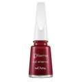 Flormar Nail Enamel 228 Bordeaux Red - Glossy Nail Polish 11ml