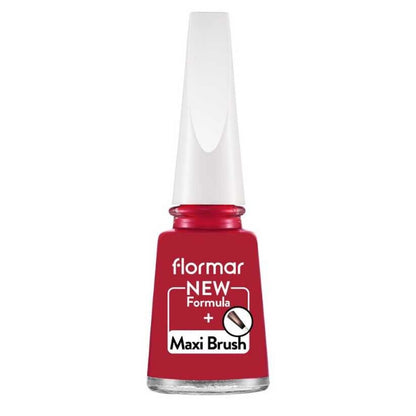 Flormar Nail Enamel 127 Berry Nuances High-Shine Nail Polish