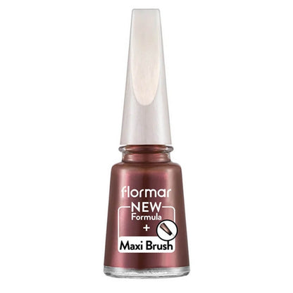 Flormar Pearly Nail Enamel Shimmering Polish 414 Chameleon Red