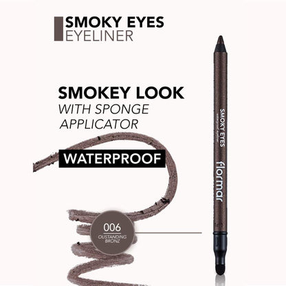 Flormar Smoky Eyes Waterproof Eyeliner in Outstanding Bronze