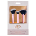 Eklips Professional 3-Piece Makeup Brush Set