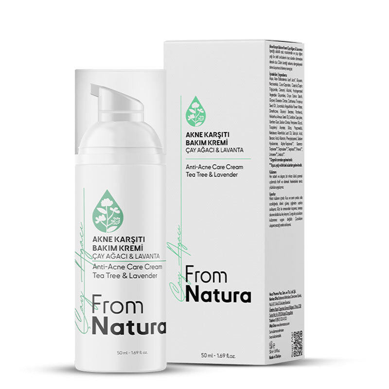 From Natura Tea Tree & Lavender Clarifying Cream 50 ml