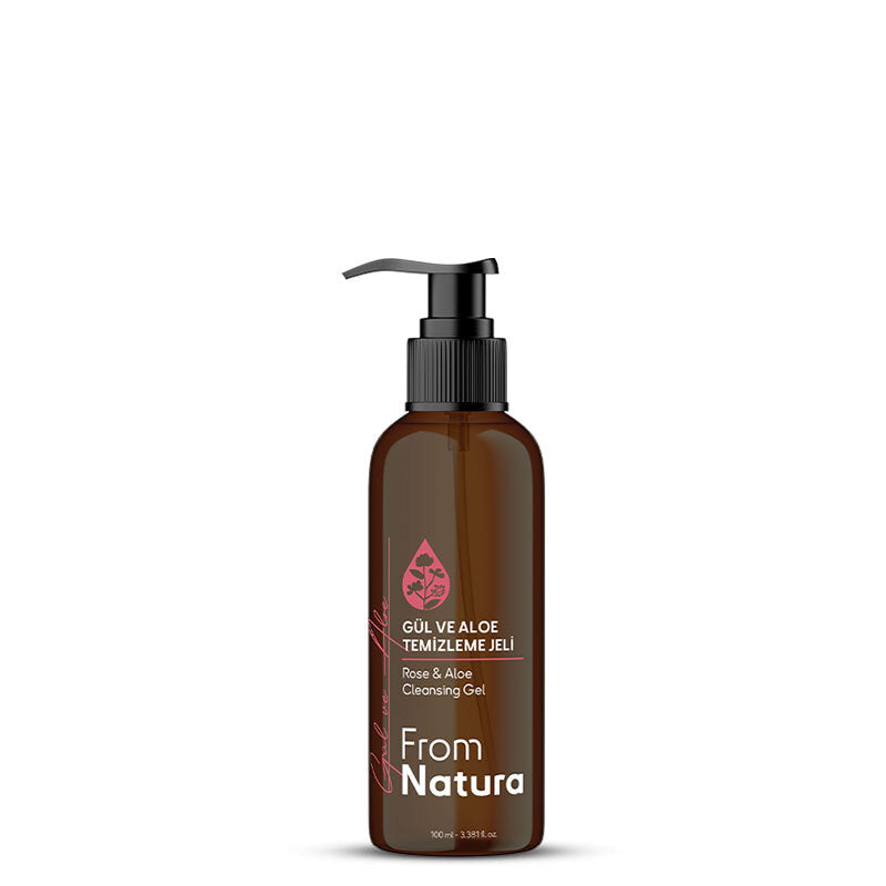 From Natura Rose & Aloe Cleansing Gel for Radiant Skin 100 ml