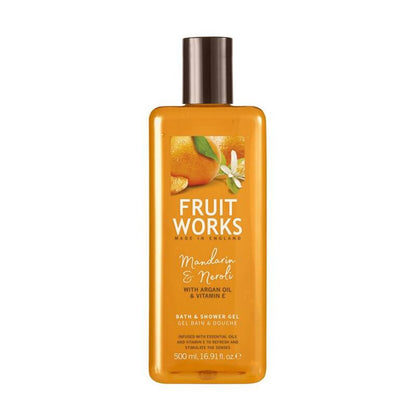 Fruit Works Mandarin & Neroli Refreshing Shower Gel 500ml