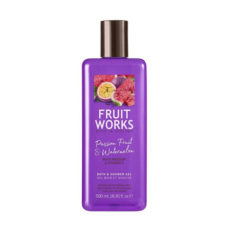 Fruit Works Passion Fruit & Watermelon Shower Gel 500ml