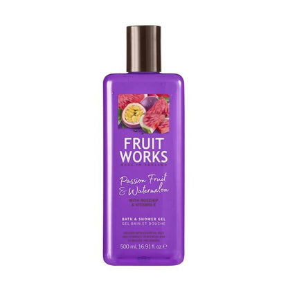 Fruit Works Passion Fruit & Watermelon Shower Gel 500ml