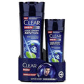 Clear Men Cool Sport Menthol Shampoo - Anti-Dandruff, Refreshing Men's Shampoo with Niasinamid - 17.64 fl oz