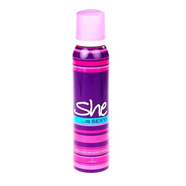 She Deodorant - Sexy 150ml - Long Lasting Freshness & Alluring Fragrance for Women