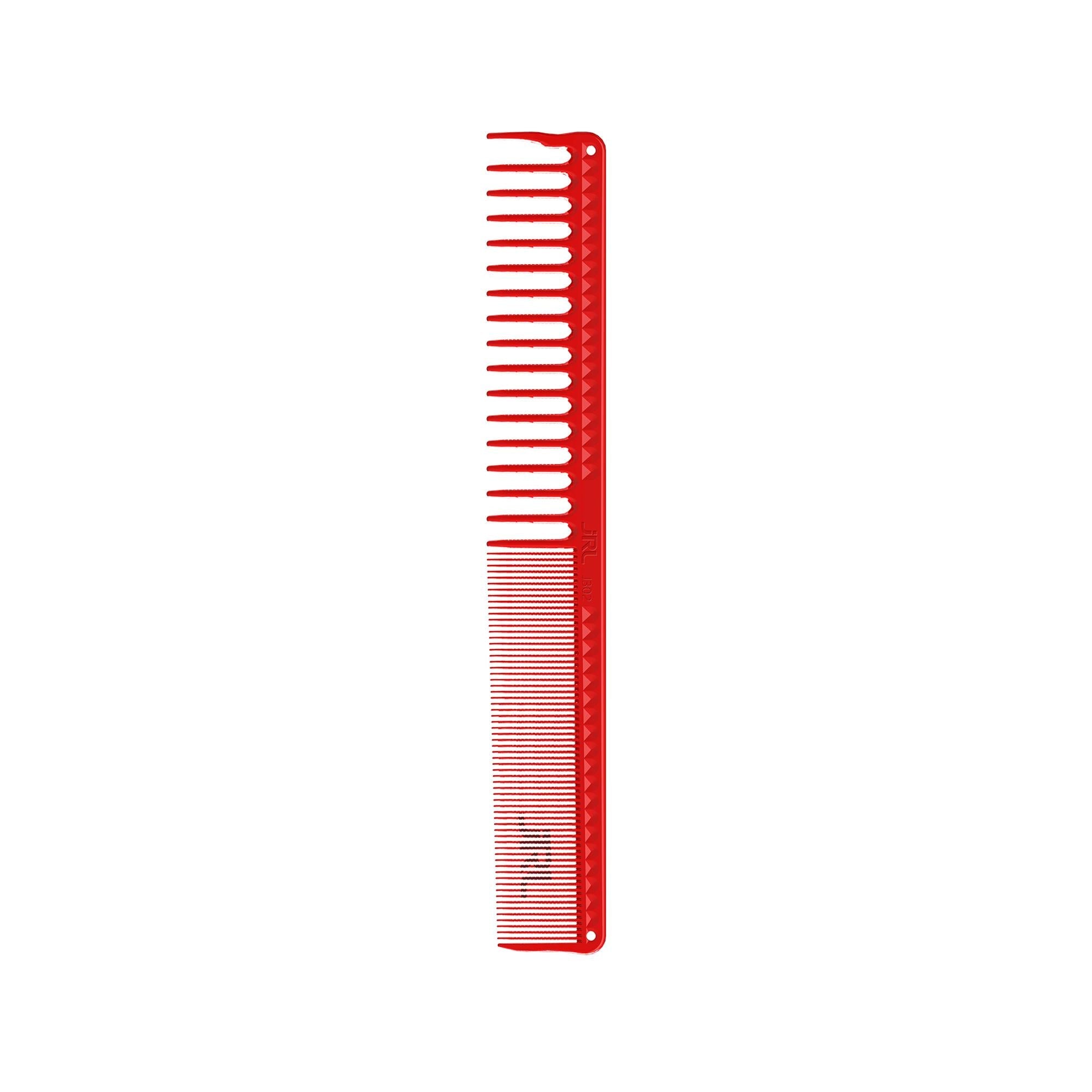 JRL Professional Red Cutting Comb 302 for Precision Styling