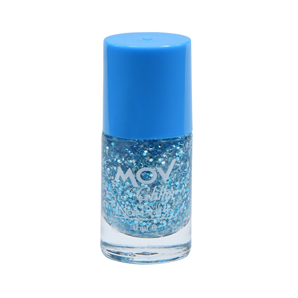 Mov Glitter Nail Polish - Sparkly Nail Art Supplies for Glamorous Nails