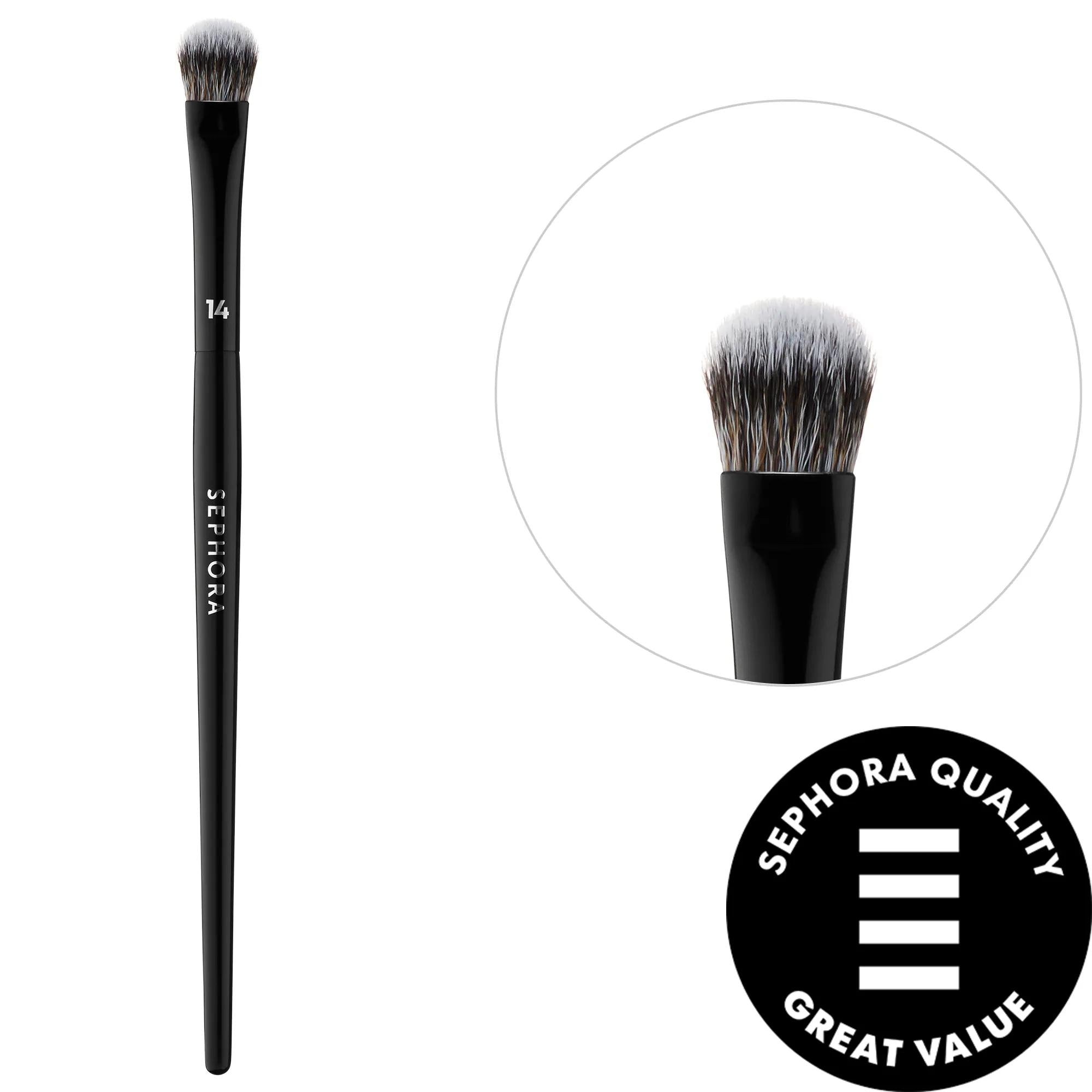 PRO Shadow Brush #14 - Vegan Eyeshadow Brush for Precise Application