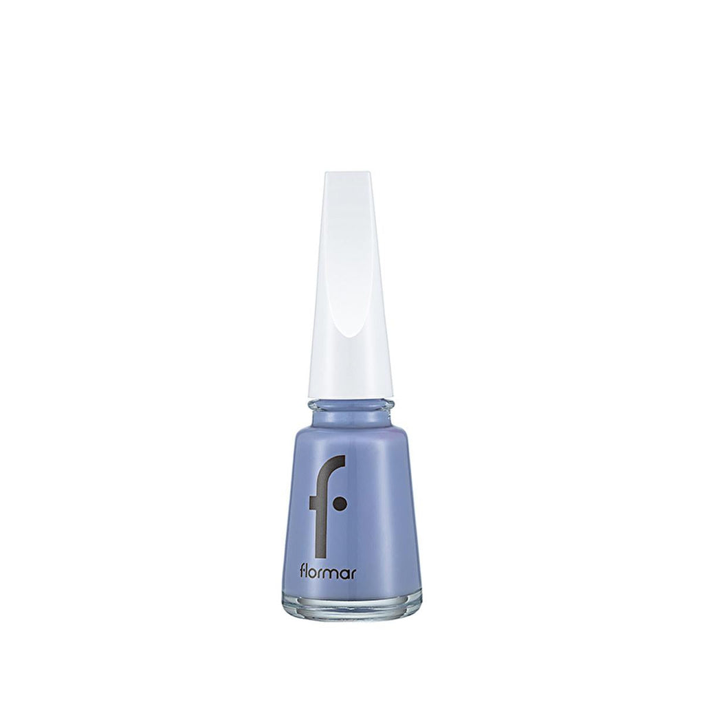 Flormar Nail Enamel: High Pigment, Long Lasting Nail Polish - Chip Resistant, Strengthening, Glossy Finish - Cookie Monster Shade