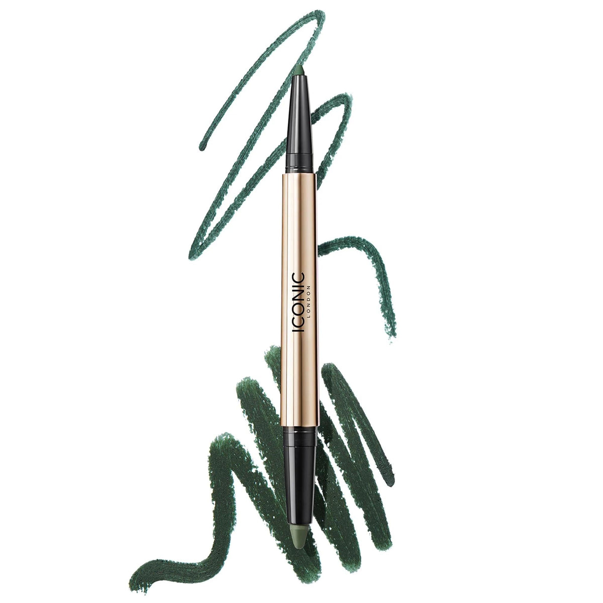 ICON Smokey Eye Duo: Long Wear Kajal Eyeliner + Cream Eyeshadow Crayon - Blendable, Cruelty-Free, Intense Color for Dramatic Smokey Eyes