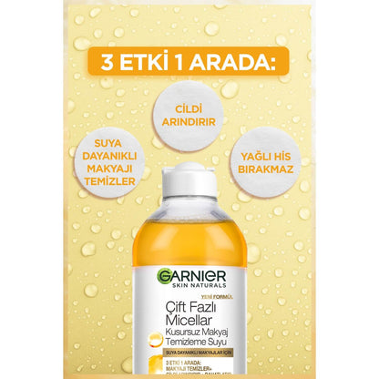 Garnier Bi-Phase Micellar Cleansing Water for Makeup 400ml
