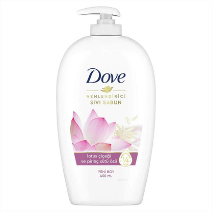 Dove Lotus Flower & Rice Milk Liquid Hand Wash 450 ml
