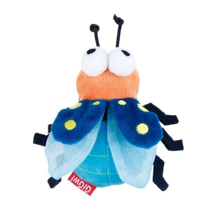Gigwi Catnip Bee Light-Up Plush Cat Toy 9cm
