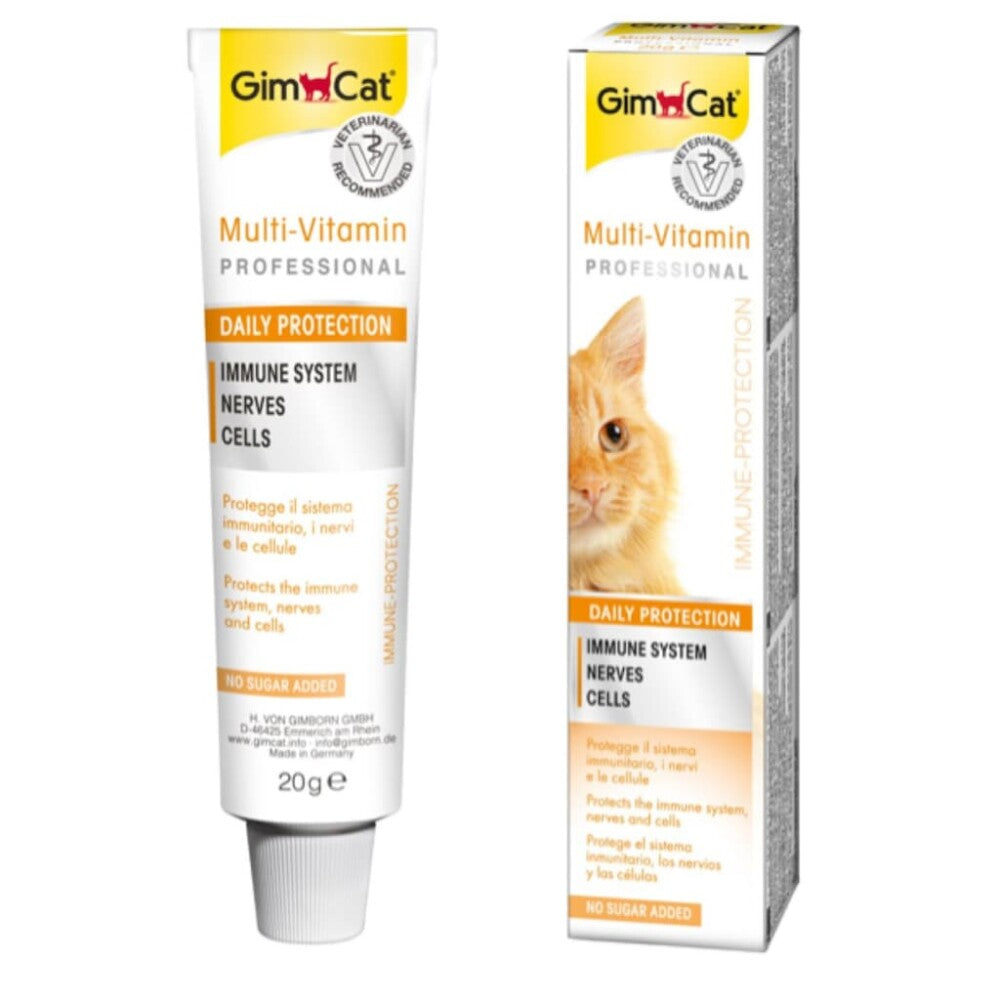 Gimcat Multi-Vitamin Paste for Cats with 12 Vitamins 20g