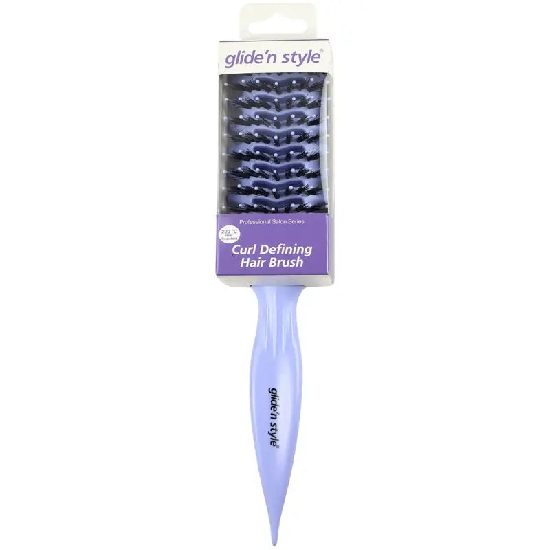 Glide'N Style Curl Defining Hair Brush for Curly Hair