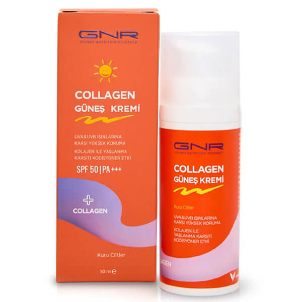 Gnr Collagen SPF 50+ Sunscreen for Dry Skin 50 ml