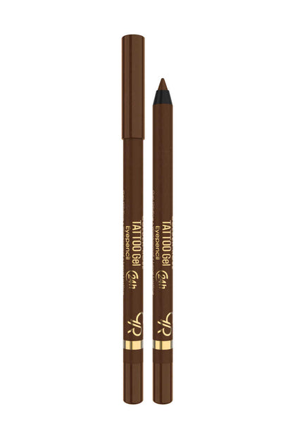 Golden Rose Tattoo Gel Eyepencil in 115 Rustic Brown 1.2g