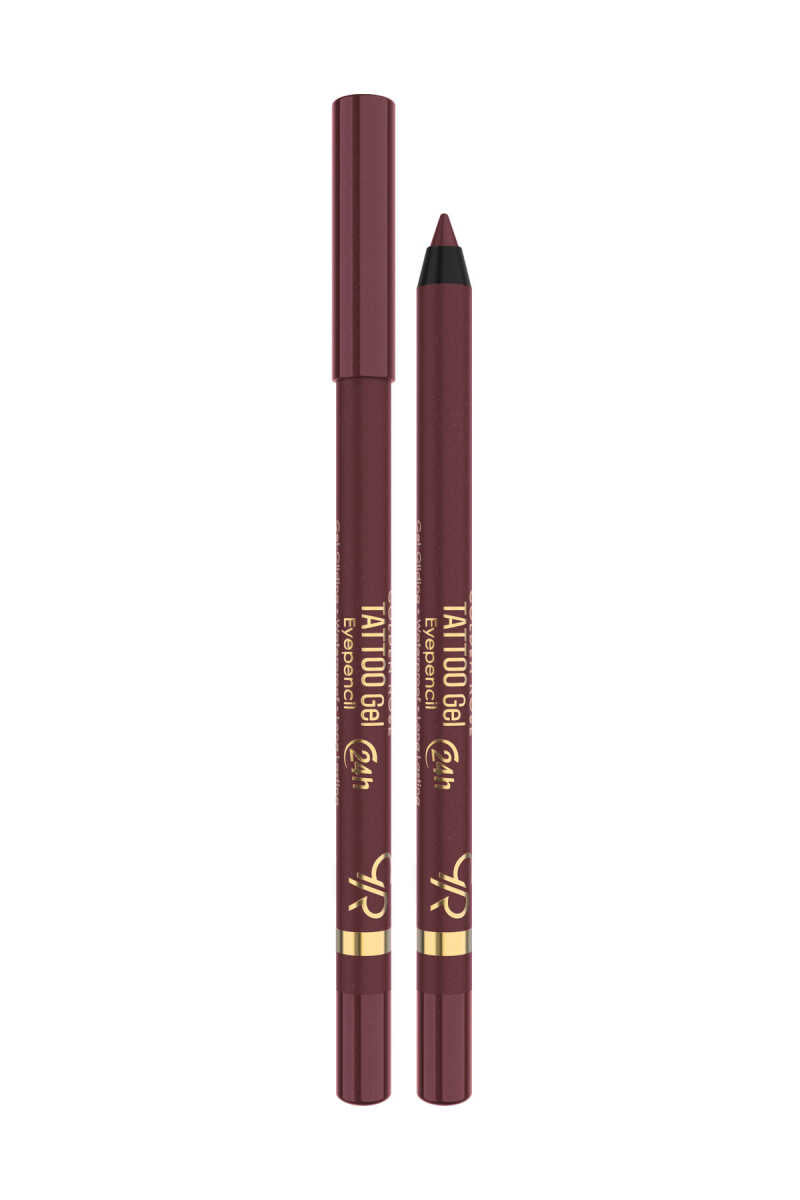 Golden Rose Tattoo Gel Eyepencil Waterproof Eyeliner 116 Berry Russet
