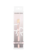 Golden Rose Angled Concealer & Highlighter Brush for Flawless Blending