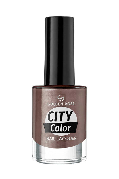 Golden Rose City Color Nail Lacquer No. 38 for Glossy Nails