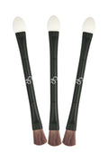 Golden Rose Double-Ended Eyeshadow Brush for Seamless Blending