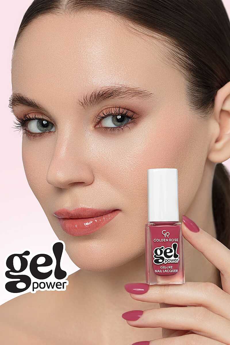 Golden Rose Gel Power Gel-Like Nail Color No:64 10.2ml
