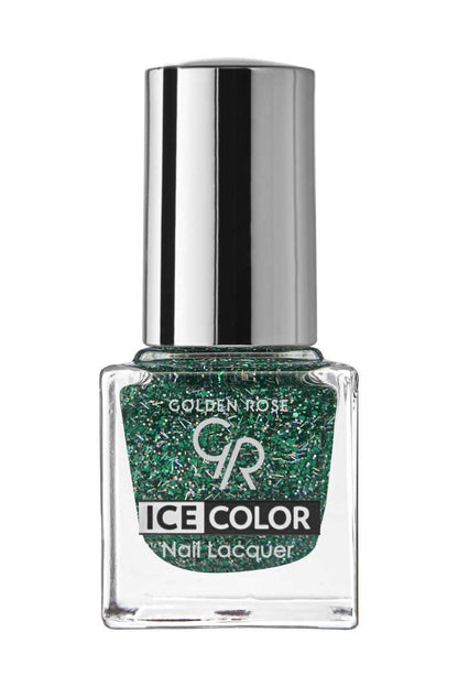 Golden Rose Ice Color Nail Lacquer 226 Glitter Mini Polish