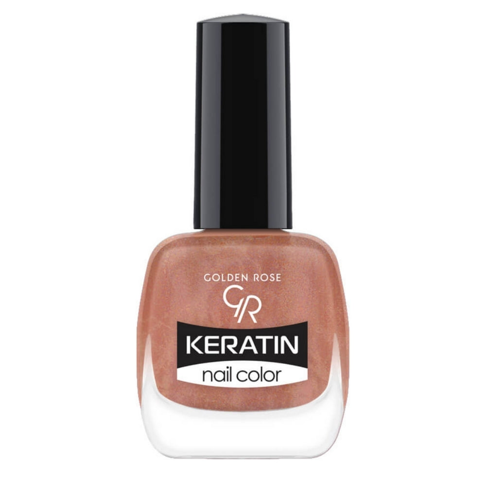 Golden Rose Keratin Nail Color 55 - Strengthening Polish 10.2ml