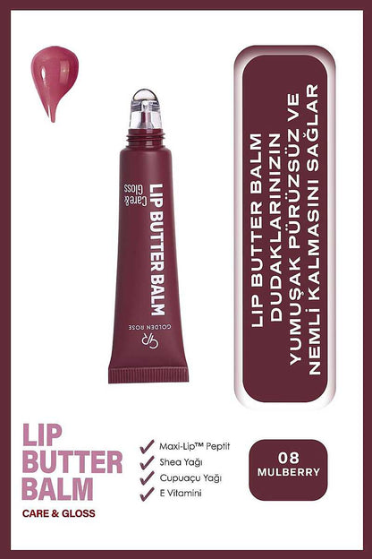 Golden Rose Lip Butter Balm - 08 Mulberry - 5.3ml