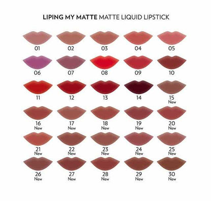 Golden Rose My Matte Liquid Lipstick 24 - Ultra Matte 5ml