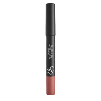 Golden Rose Matte Lipstick Crayon 15 Velvet Finish 3.5g
