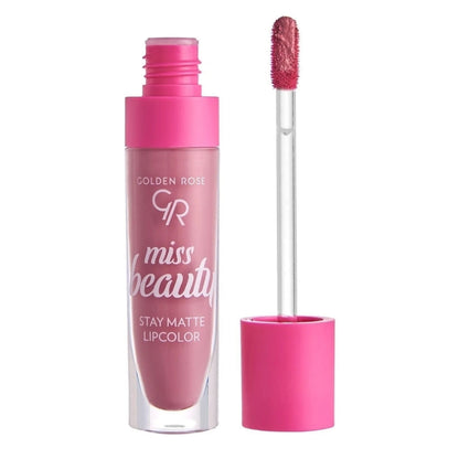 Golden Rose Miss Beauty Stay Matte Lipcolor 03 Rose Wood