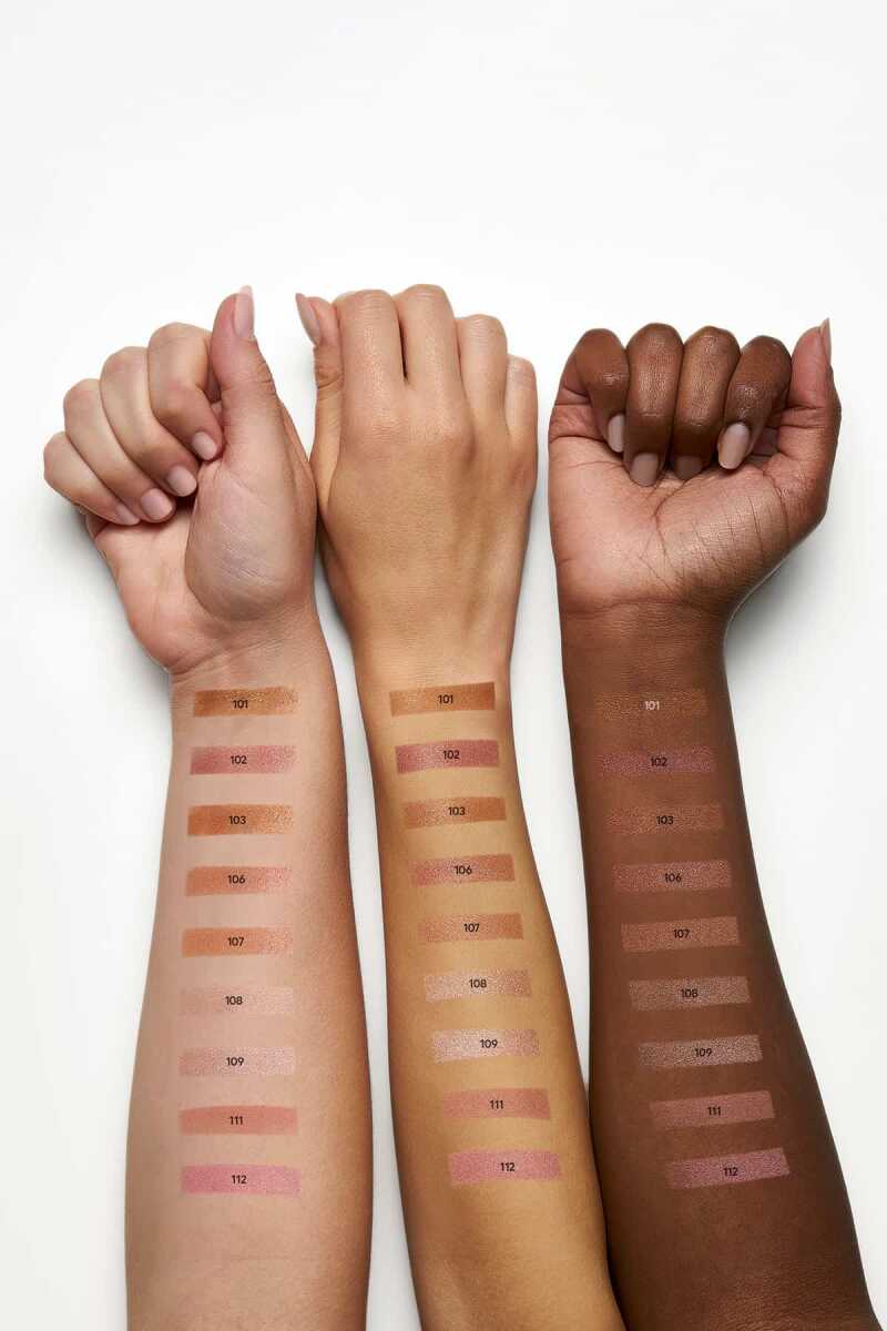 Golden Rose Baked Stardust Blush 107 Pearly Peach