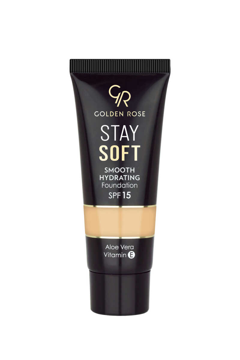 Golden Rose Stay Soft Smooth Hydrating Foundation 203 30ml