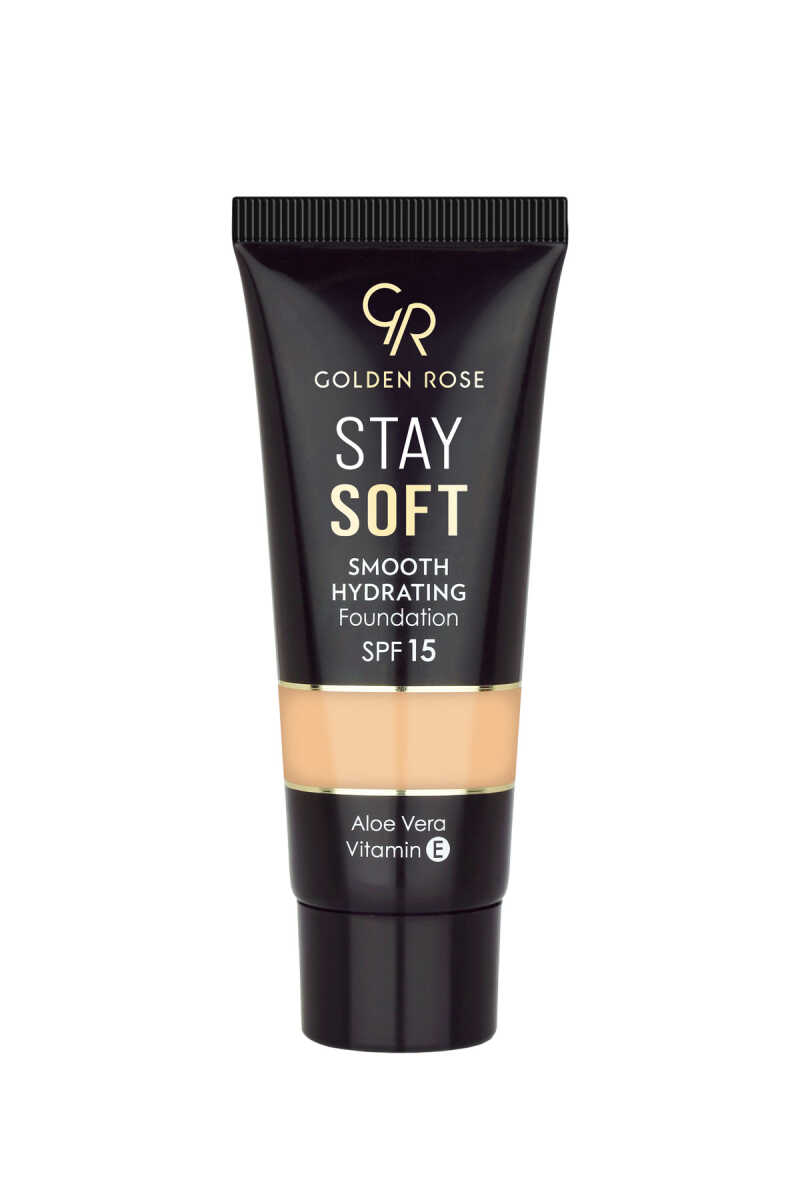 Golden Rose Stay Soft Smooth Hydrating Foundation 204 30ml