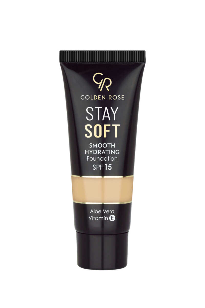 Golden Rose Stay Soft Smooth Hydrating Foundation 201 30ml