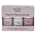 Rival Loves Me French Manicure Set with 20 Stencils 12 ml