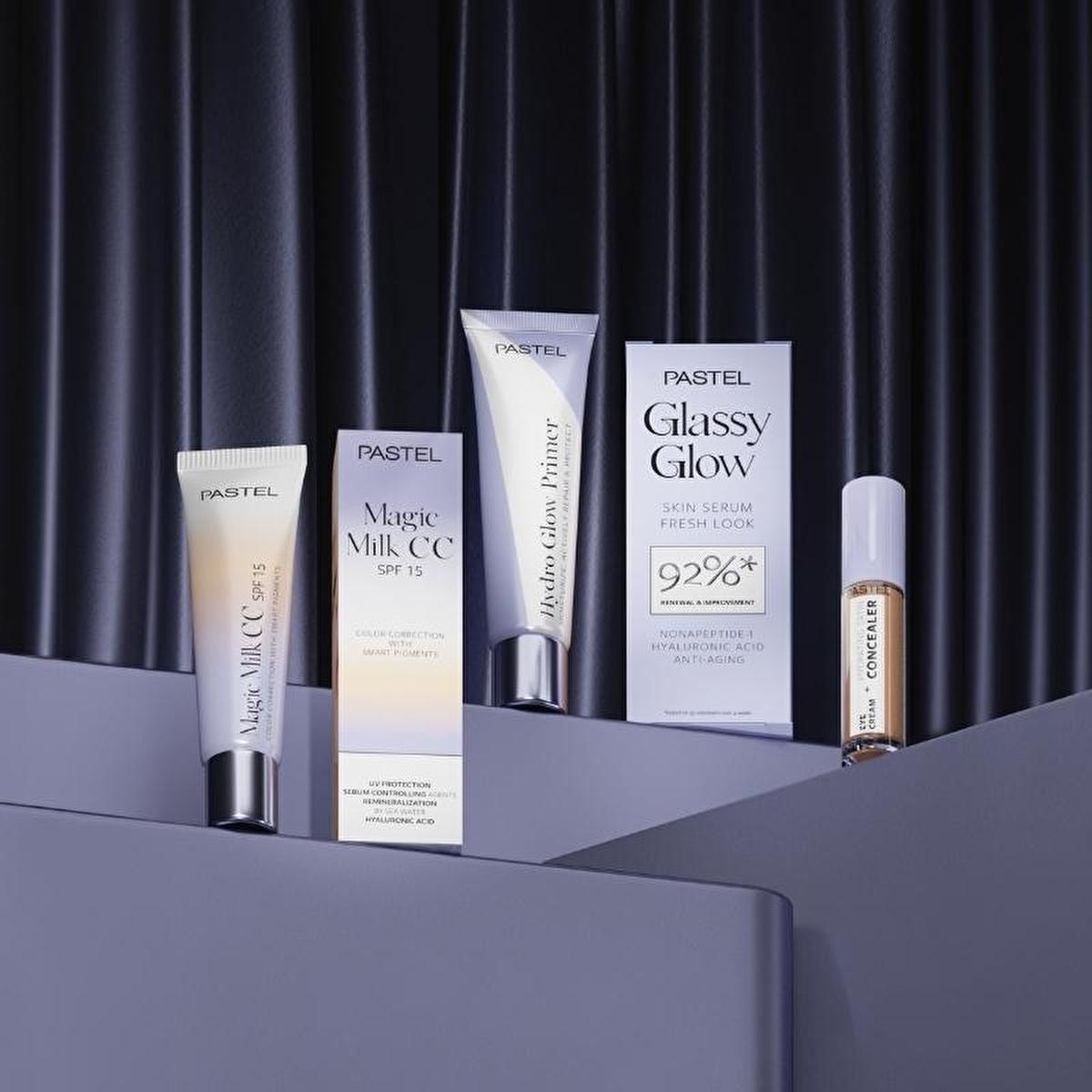 Pastel Makeup Eye Cream Concealer: 2-in-1 Hydrating Satin Concealer & Brightening Eye Cream for Dark Circles - Gšz Kremi Aydõnlatõcõsõ