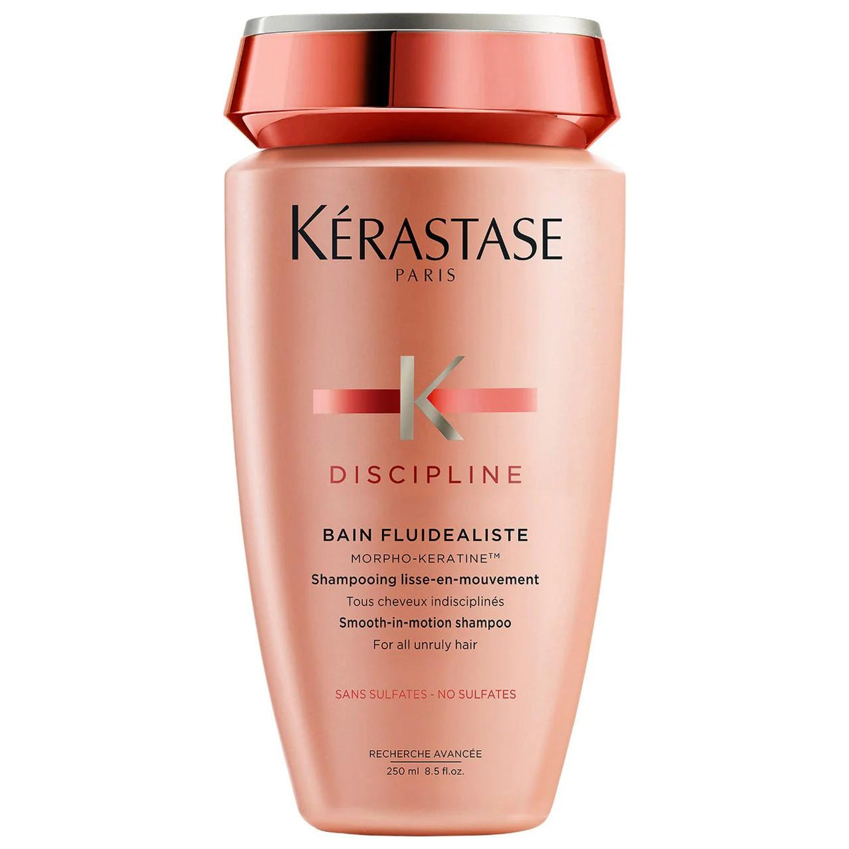 Discipline Sulfate-Free Smoothing Shampoo for Frizzy Hair - Gentle, Nourishing, and Frizz-Reducing