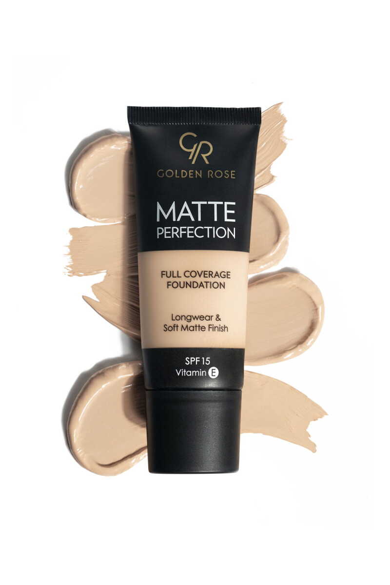Golden Rose Matte Perfection Full Coverage Foundation Cool 02 30ml