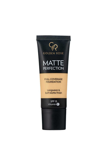 Golden Rose Matte Perfection Full Coverage Foundation Warm 03 30ml