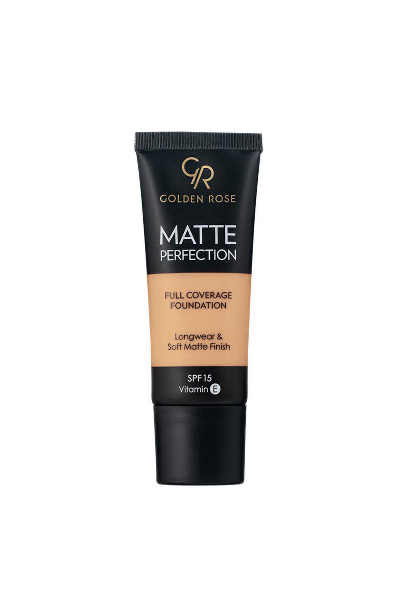 Golden Rose Matte Perfection Full Coverage Foundation Warm 06 30ml
