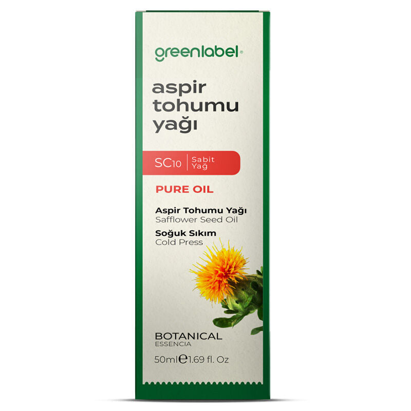 Greenlabel Safflower Seed Oil for Skin & Hair 50 ml
