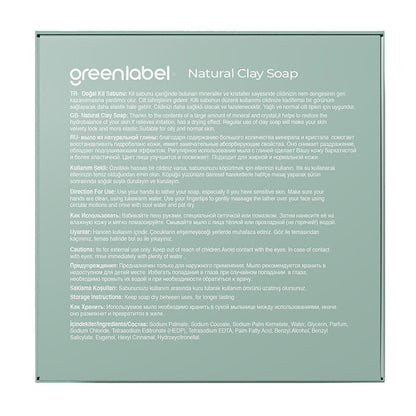 Greenlabel Clay Soap Balancing Cleanser 120g