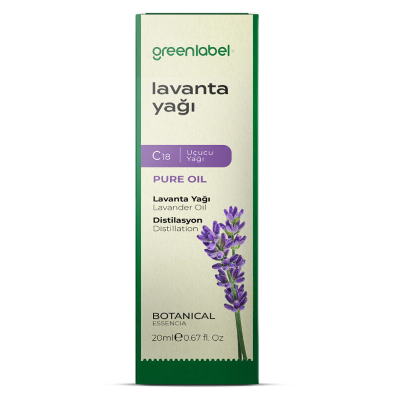 Greenlabel Lavender Essential Oil for Aromatherapy & Skin 20 ml