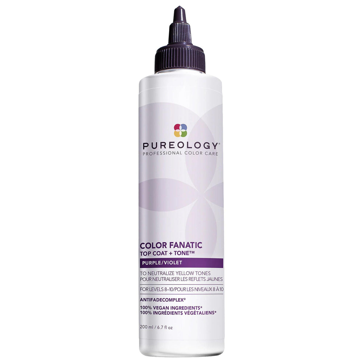 Color Fanatic Top Coat + Tone Hair Gloss: Vegan, Cruelty-Free Shine & Anti-Brass Treatment for Blonde, Red & Copper Hair