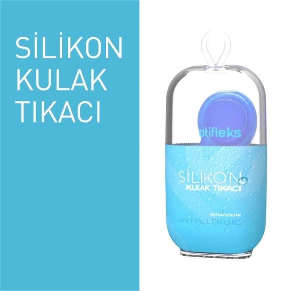 Otifleks 100% Pure Silicone Earplugs for Sleeping - Reusable Noise Reduction Ear Plugs for Comfortable Sleep, Noise Cancellation - Soft, Healthy Material